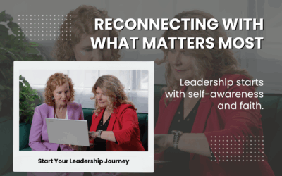 RECONNECTING WITH WHAT MATTERS MOST